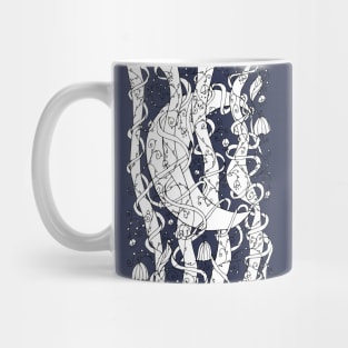 Abstract Moon Mug